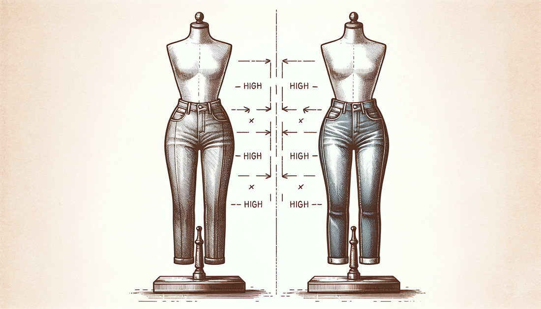 What's The Difference Between High Rise & High-Waisted?