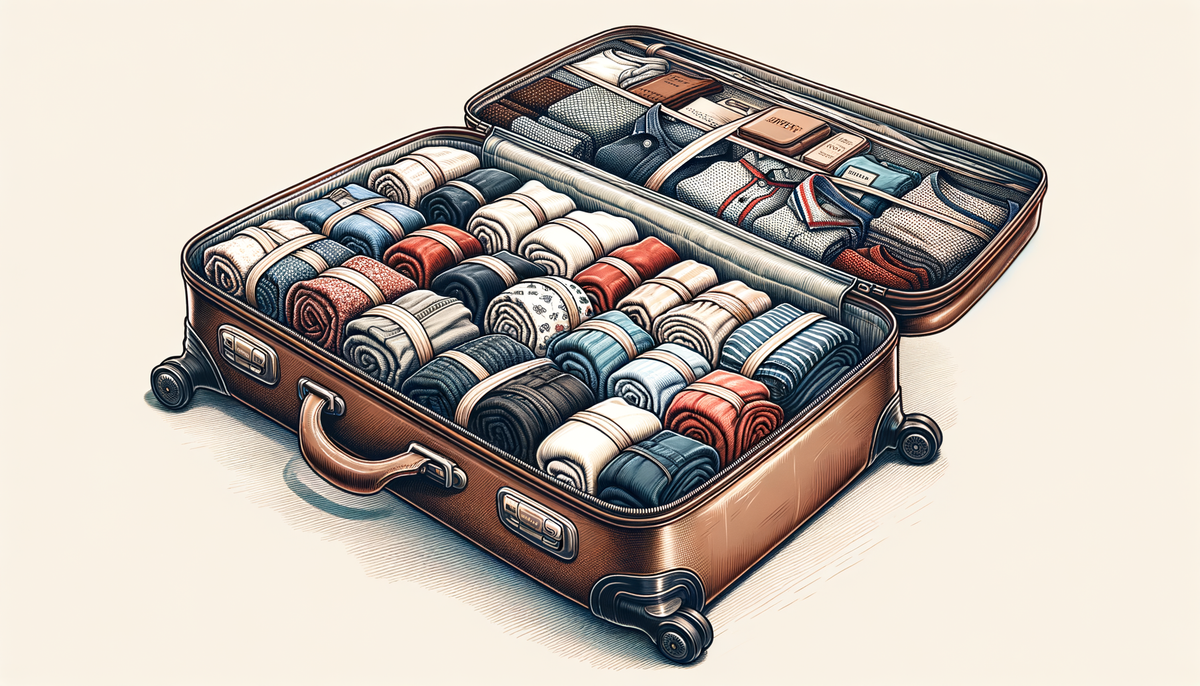 How to Roll Underwear: Space-Saving Packing Techniques