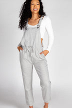 The Groutfit | Women's Heather Grey Pajamaralls® - Shinesty