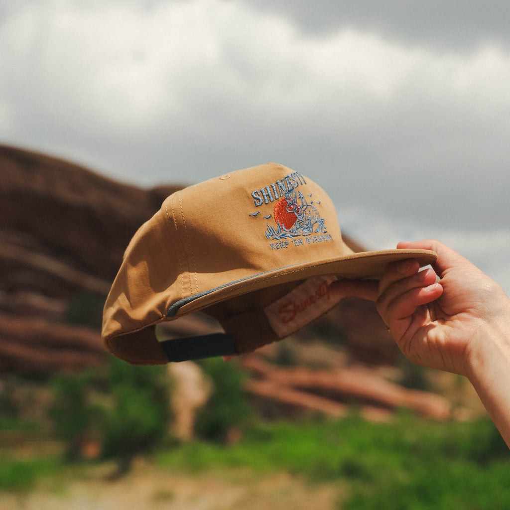 The Nature Walk | Keep 'Em Guessin! Brown Outdoor Snapback Hat - Shinesty