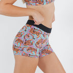 The Go Get 'Em | Abstract Tigers Women’s Boxers - Shinesty