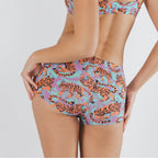 The Go Get 'Em | Abstract Tigers Modal Boyshort Underwear - Shinesty