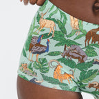 The Hornography | Tropical Animals Modal Boyshort Underwear - Shinesty