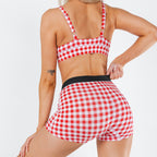 The Hot Diggity | Red Gingham Women’s Boxers - Shinesty