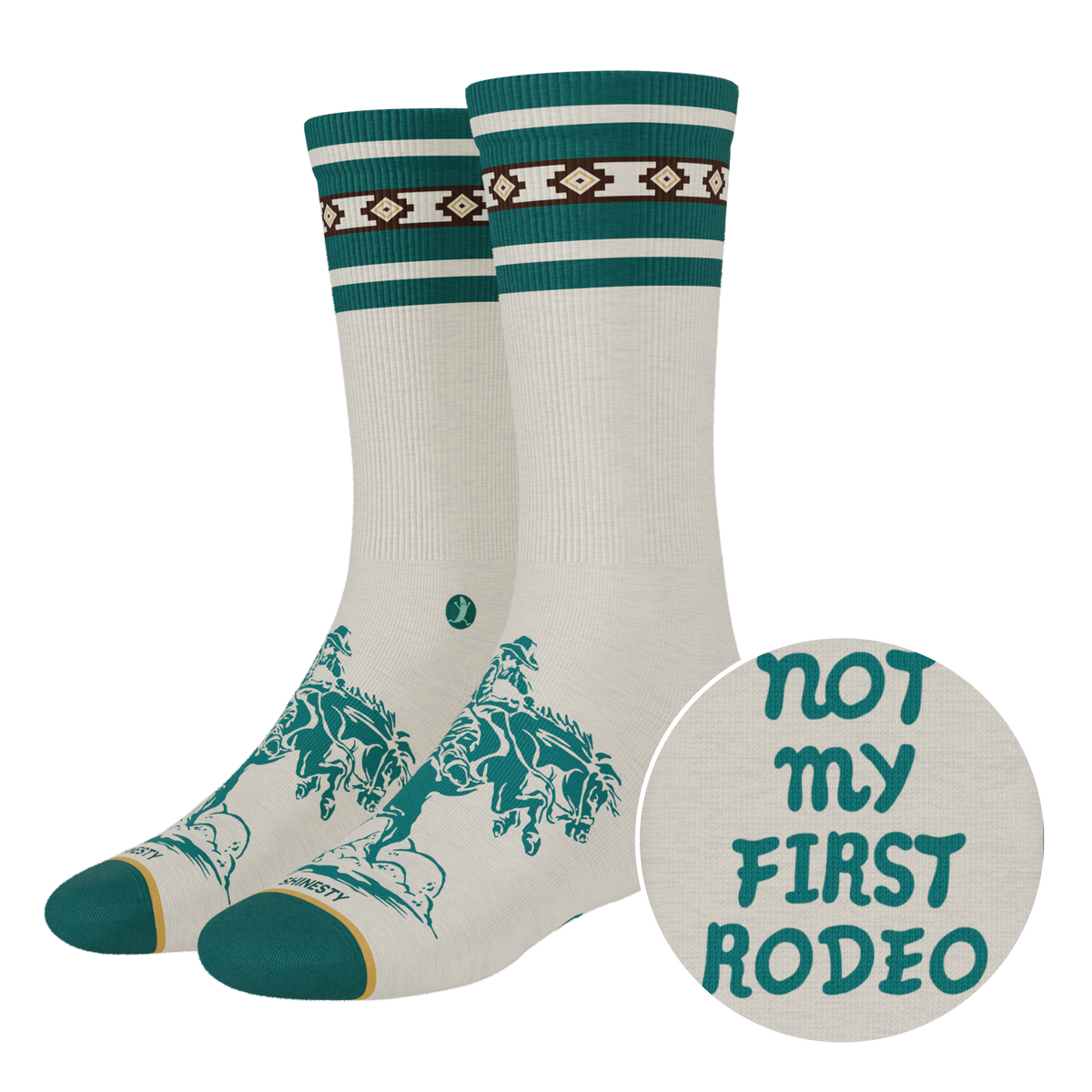 The 2nd Rodeo | Rodeo Heel Hammock™ Crew Socks - Shinesty