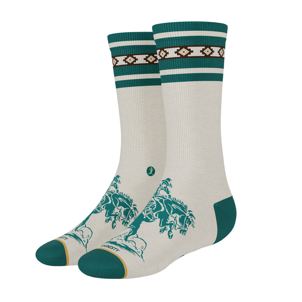 The 2nd Rodeo | Rodeo Heel Hammock™ Crew Socks - Shinesty