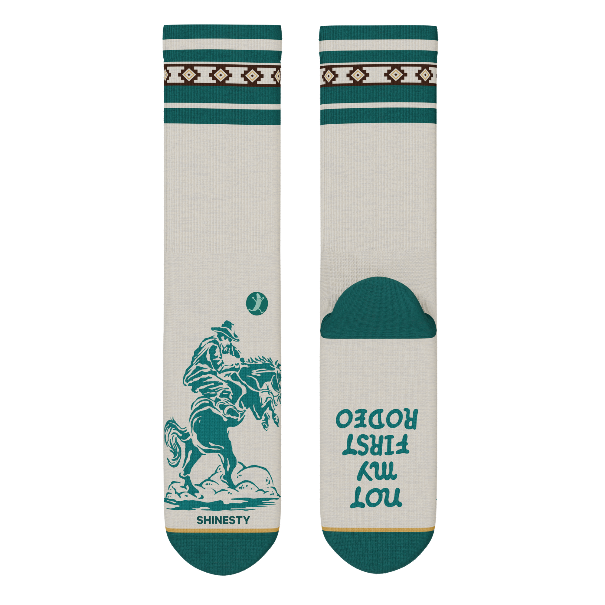 The 2nd Rodeo | Rodeo Heel Hammock™ Crew Socks - Shinesty
