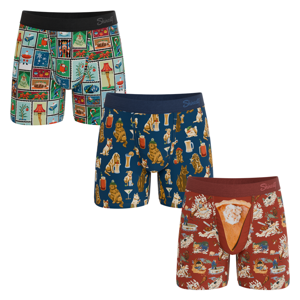The Holiday Season | Ball Hammock® Boxer Brief 3 Pack - Shinesty