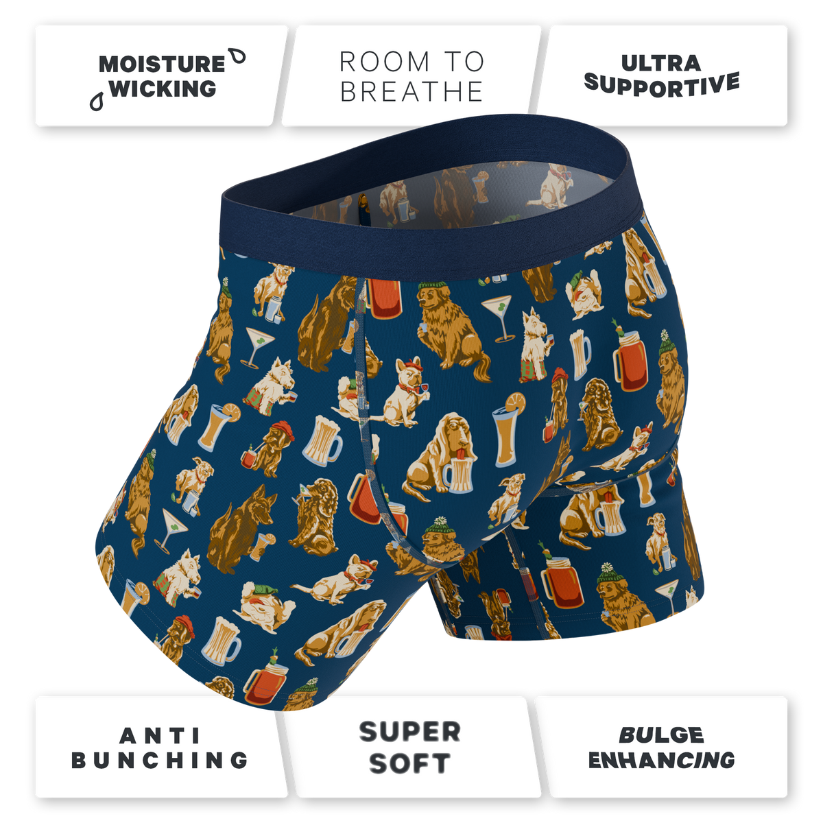 The Holiday Season | Ball Hammock® Boxer Brief 3 Pack - Shinesty