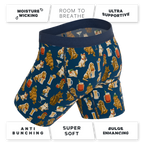 The Holiday Season | Long Leg Ball Hammock® Pouch Underwear With Fly 3 Pack - Shinesty