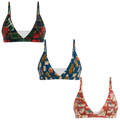 The Holiday Season | Boob Hammock™ Triangle Bralette 3 Pack - Shinesty