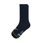 The 3 Wishbone | Dreamy Genie Lamp Heel Hammock™ Crew Socks - Shinesty