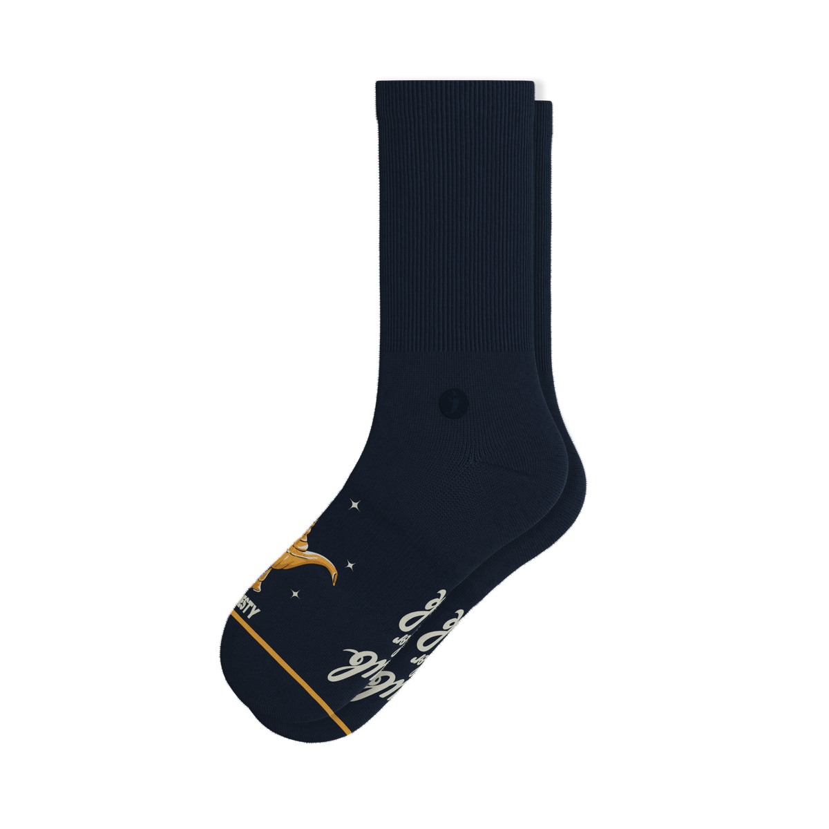 The 3 Wishbone | Dreamy Genie Lamp Heel Hammock™ Crew Socks - Shinesty
