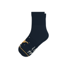 The 3 Wishbone | Dreamy Genie Lamp Heel Hammock™ Quarter Crew Socks - Shinesty