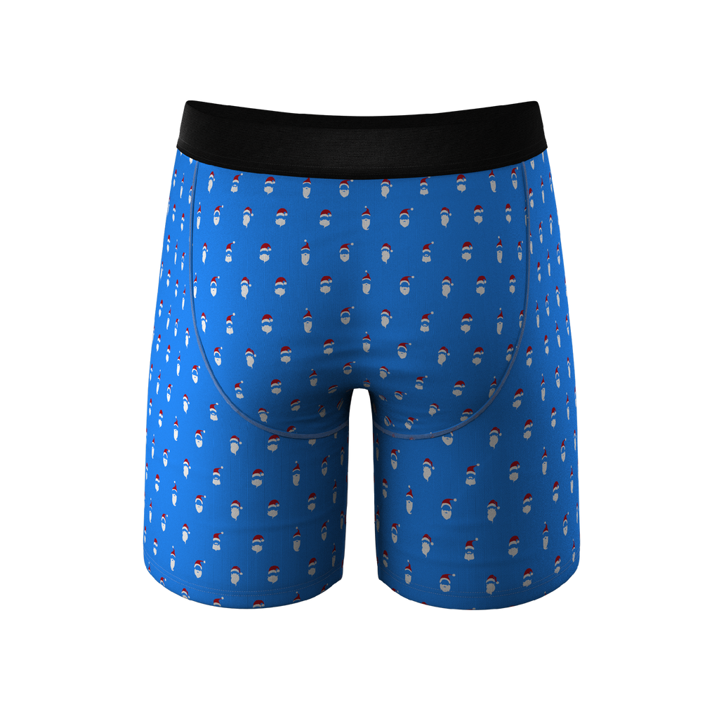 The 50 Shades Of Santa | Holiday Ball Hammock® Boxer - Long Leg - Shinesty