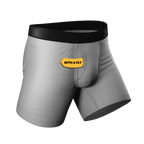 The 50 Shades | Grey Ball Hammock® Pouch Underwear With Fly - Shinesty