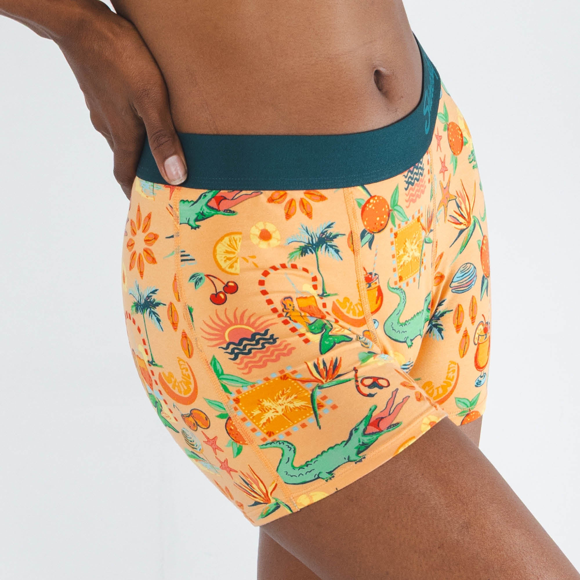 The Sunshine State | Creamsicle Summer Women’s Boxers - Shinesty