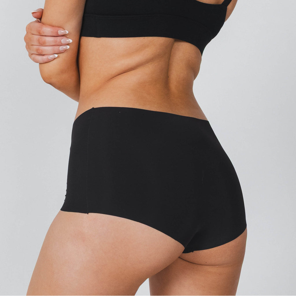The Threat Level Midnight | Black Women’s Seamless Boyshort - Shinesty