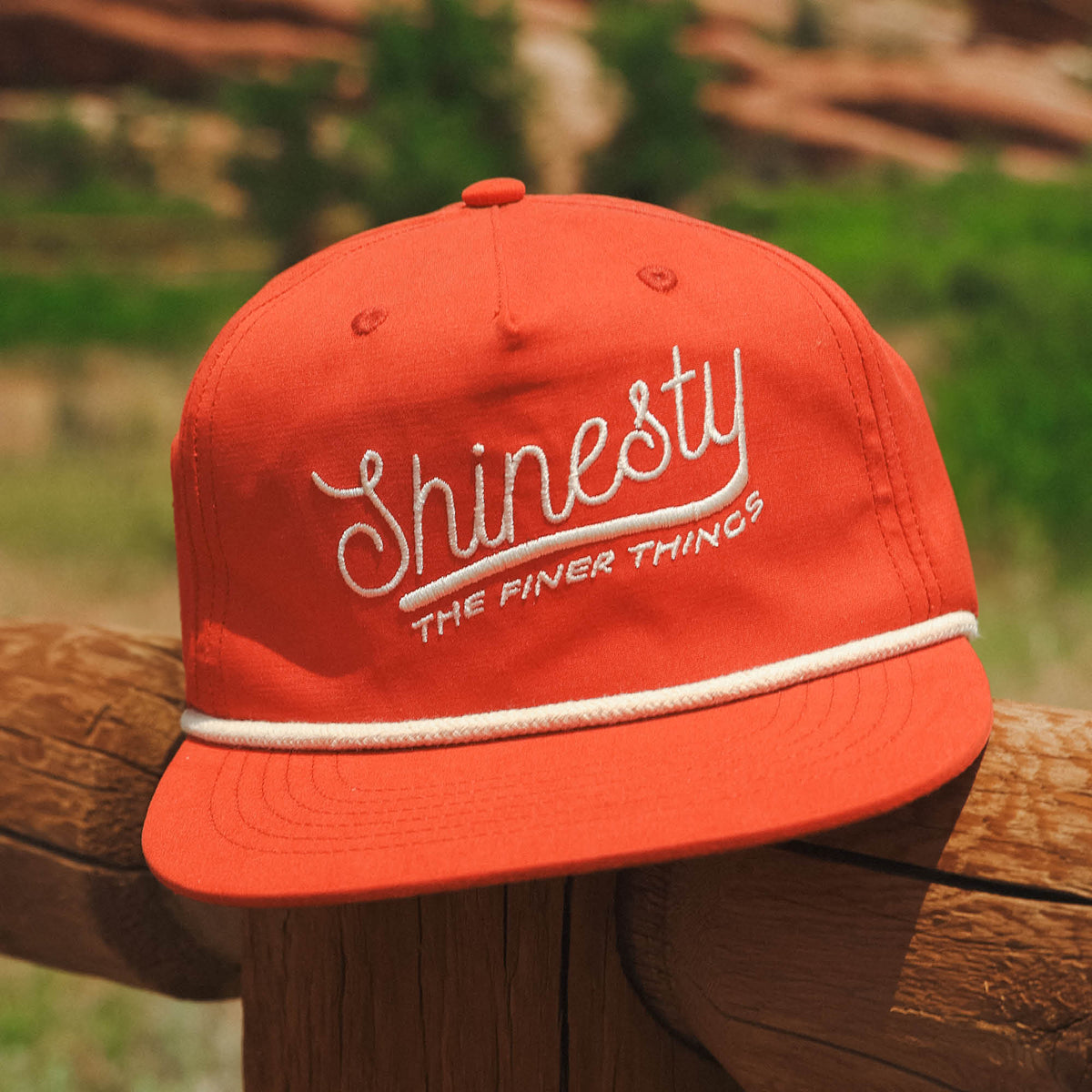 The Finer Things | Rust Orange Shinesty Snapback Hat - Shinesty