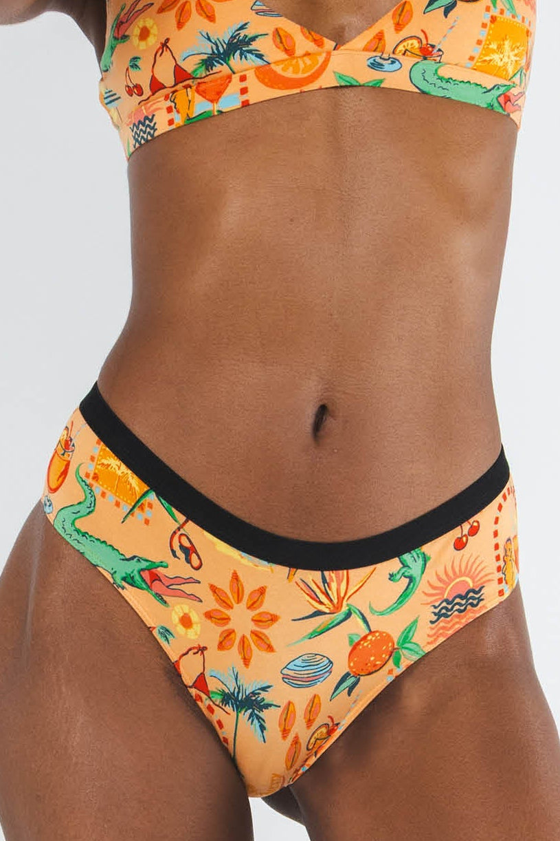 The Sunshine State | Creamsicle Summer Cheeky Underwear - Shinesty