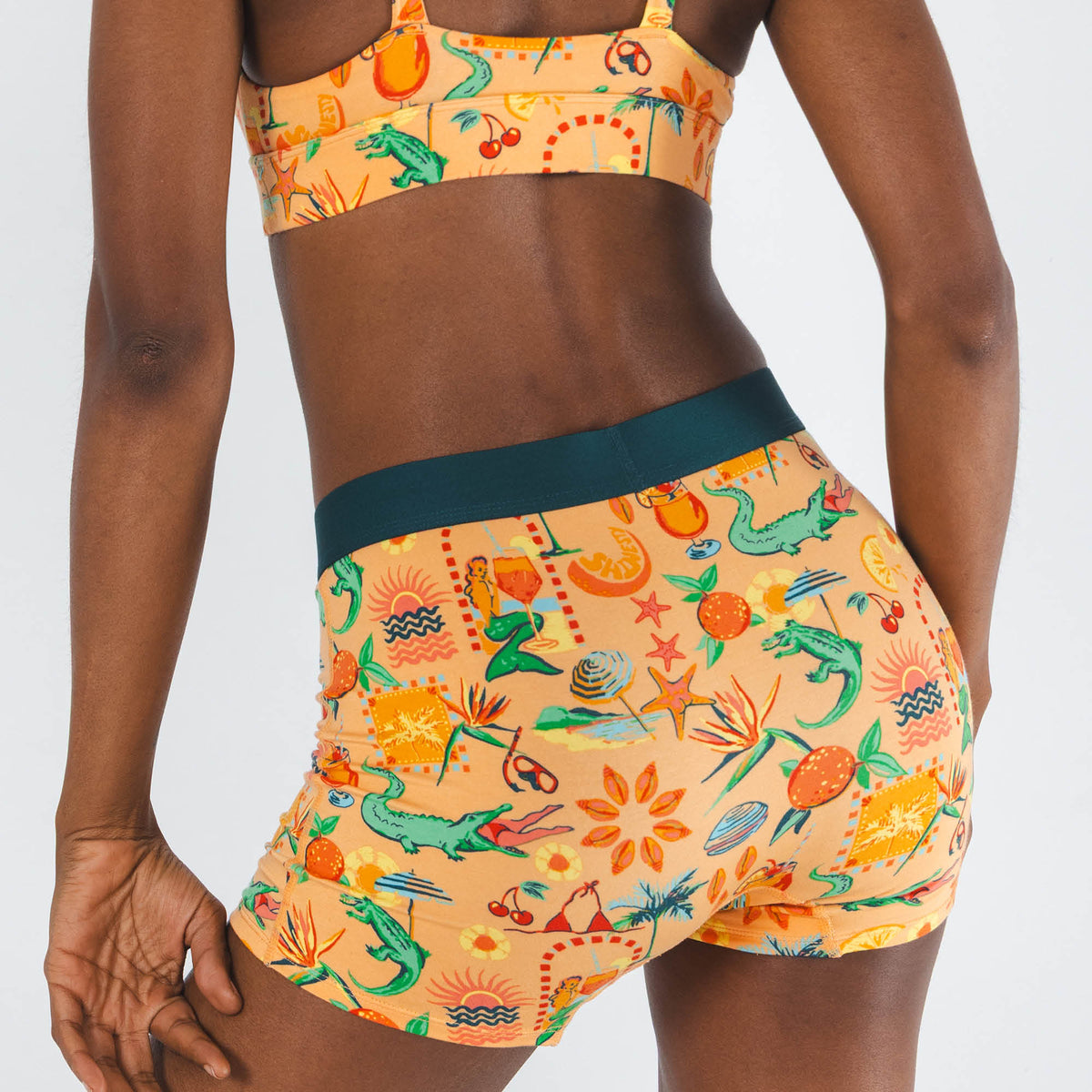 The Sunshine State | Creamsicle Summer Women’s Boxers - Shinesty