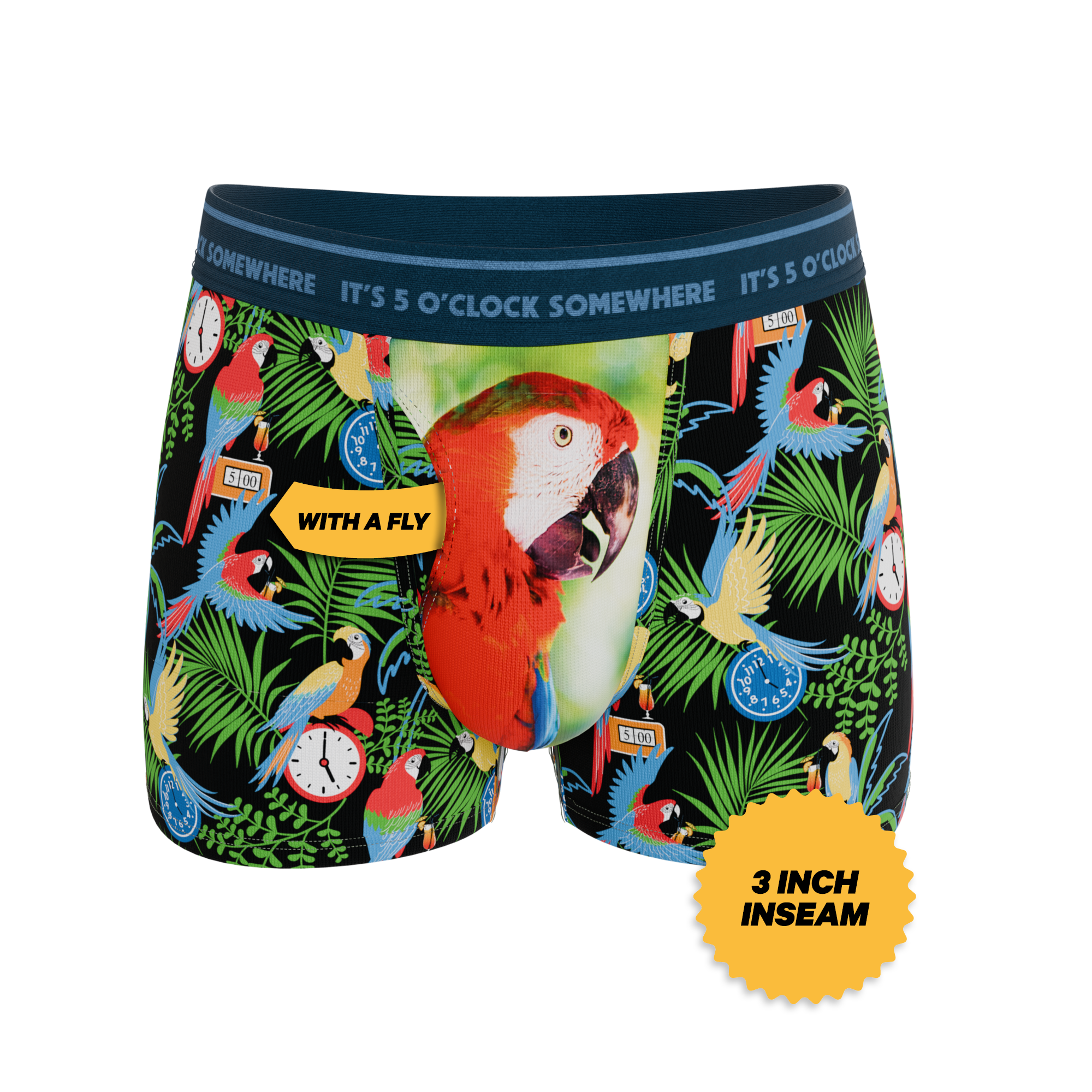 The 5 O'Clock Somewhere | Margaritaville® Ball Hammock® Pouch Trunks Underwear - Shinesty