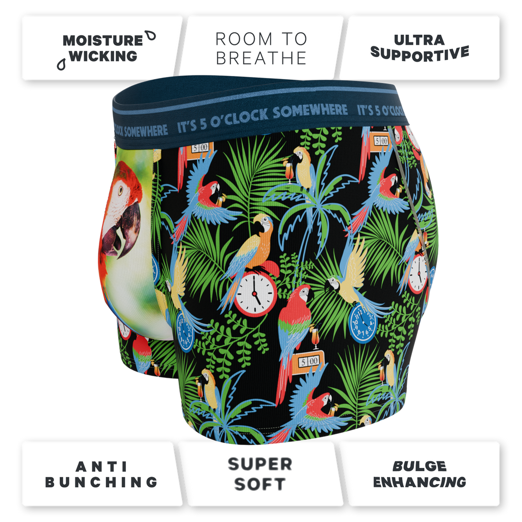 The 5 O'Clock Somewhere | Margaritaville® Ball Hammock® Pouch Trunks Underwear - Shinesty