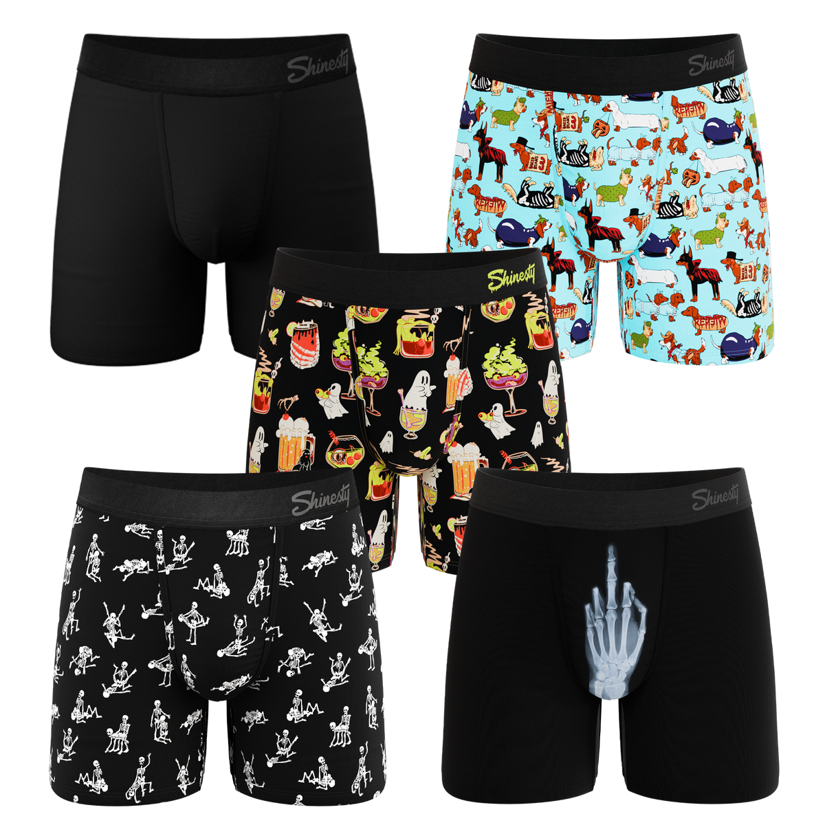 The Halloweird | Ball Hammock® Boxer Brief 5 Pack - Shinesty