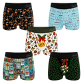 The Holiday Club | Ball Hammock® Pouch Trunks Underwear 5 Pack - Shinesty