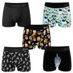 The Halloweird | Ball Hammock® Pouch Trunks Underwear 5 Pack - Shinesty