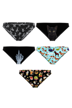 The Halloweird | Bikini Underwear 5 Pack - Shinesty