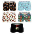 The Holiday Club | Boyshort Underwear 5 Pack - Shinesty
