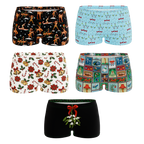 The Holiday Club | Boyshort Underwear 5 Pack - Shinesty