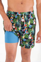 The 5 O'Clock Somewhere | Margaritaville® Ball Hammock® Pouch 8" Swim Trunks - Shinesty