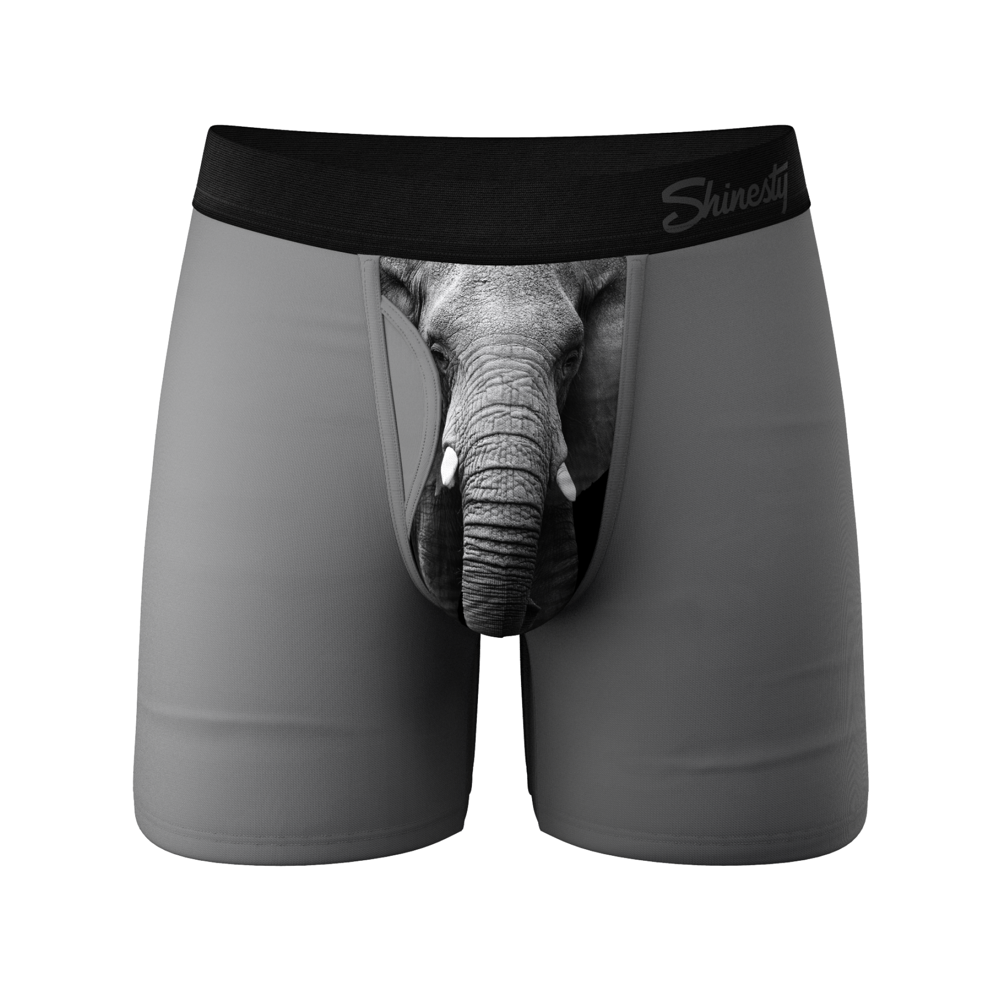 The Junk In The Trunk | Elephant Ball Hammock® Pouch Underwear With Fly - Shinesty