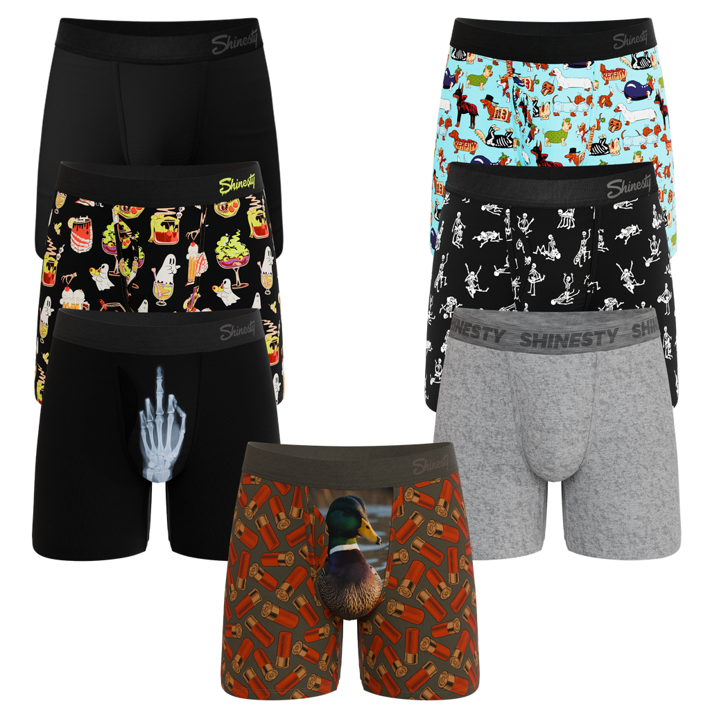 The Boo Crew | Ball Hammock® Pouch Boxer Briefs with Fly 7 Pack - Shinesty