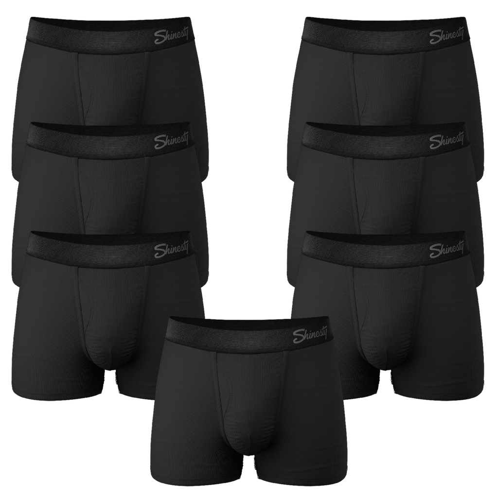 The Threat Level Midnight | Black Ball Hammock® Pouch Trunks Underwear 7 Pack - Shinesty