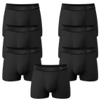 The Threat Level Midnight | Black Ball Hammock® Pouch Trunks Underwear 7 Pack - Shinesty