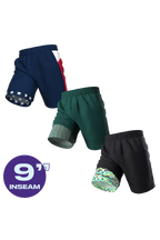The AMRAP | Ball Hammock® 9 Inch Athletic Shorts 3 Pack - Shinesty