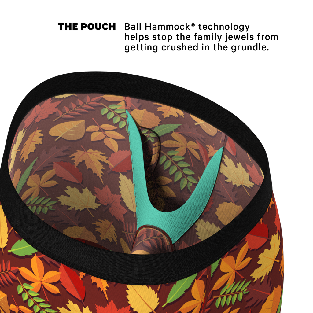 The Acorn Hoard | Squirrel Ball Hammock® Boxer - Long Leg - Shinesty