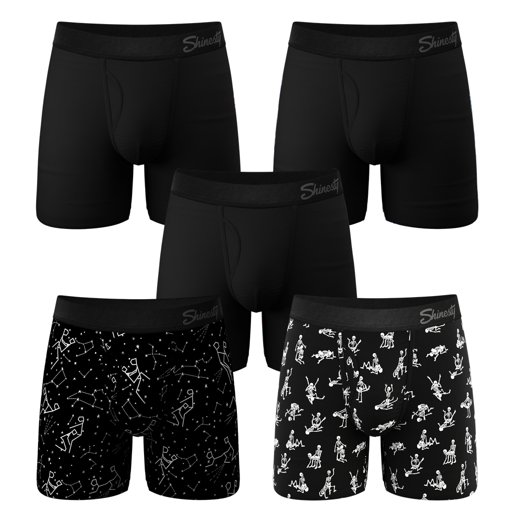The All Time Favourite | Ball Hammock® Pouch Boxer Briefs with Fly 5 Pack - Shinesty
