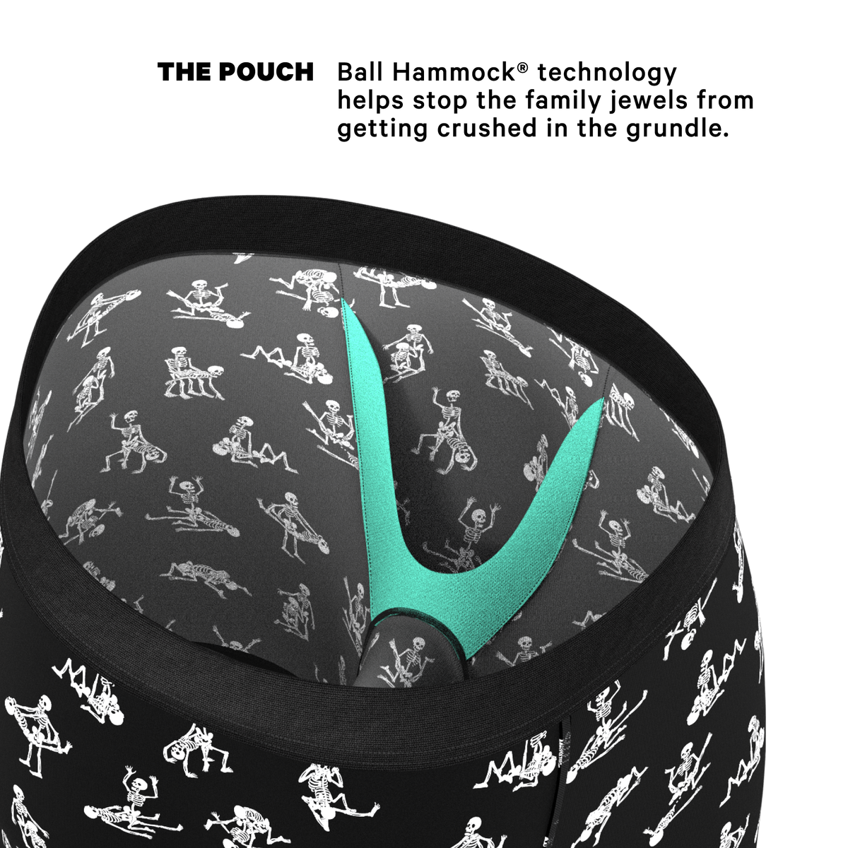 The All Time Favourite | Long Leg Ball Hammock® Pouch Underwear With Fly 5 Pack - Shinesty