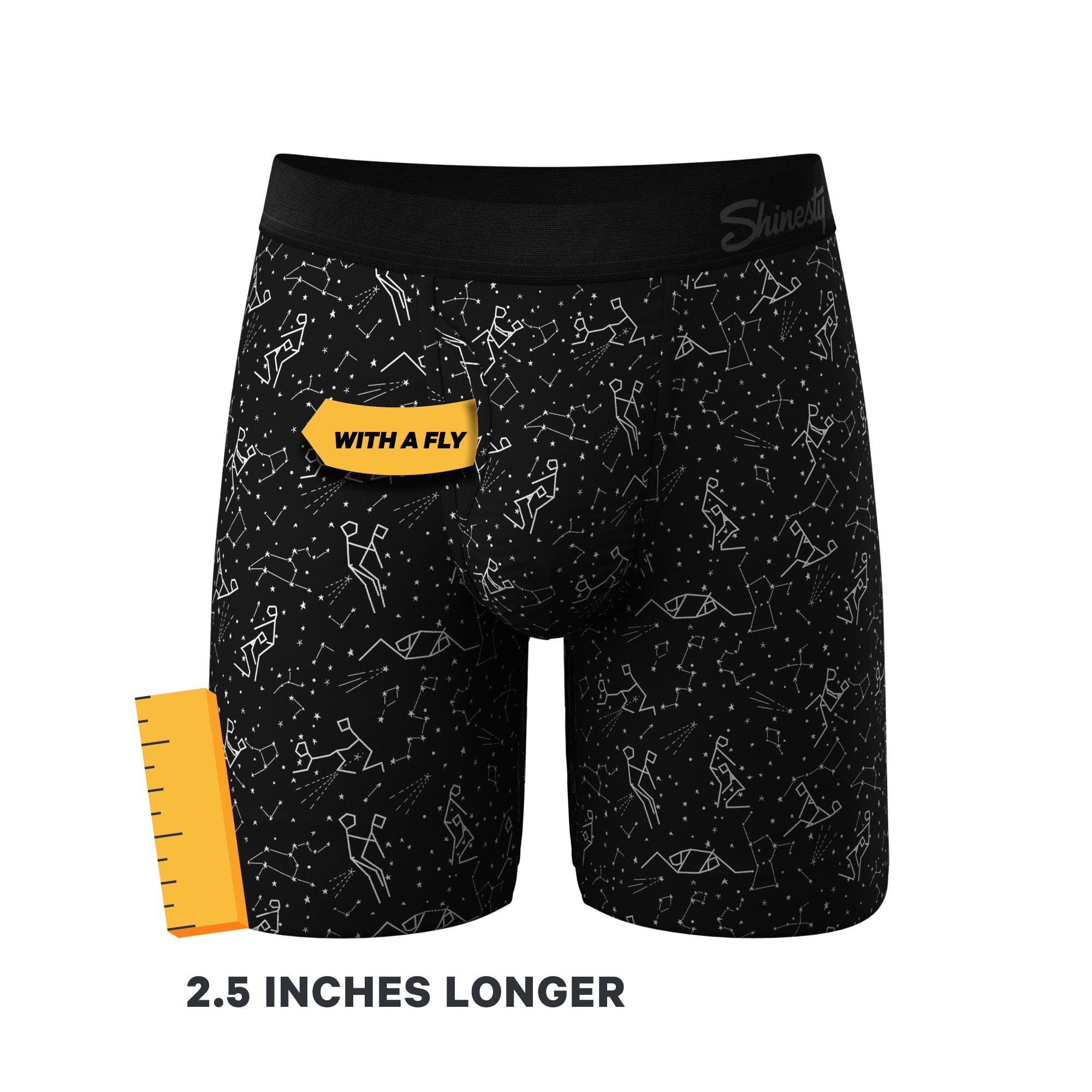 The All Time Favourite | Long Leg Ball Hammock® Pouch Underwear With Fly 5 Pack - Shinesty