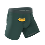 The Alloy | Dark Teal Ball Hammock® Pouch Underwear With Fly - Shinesty