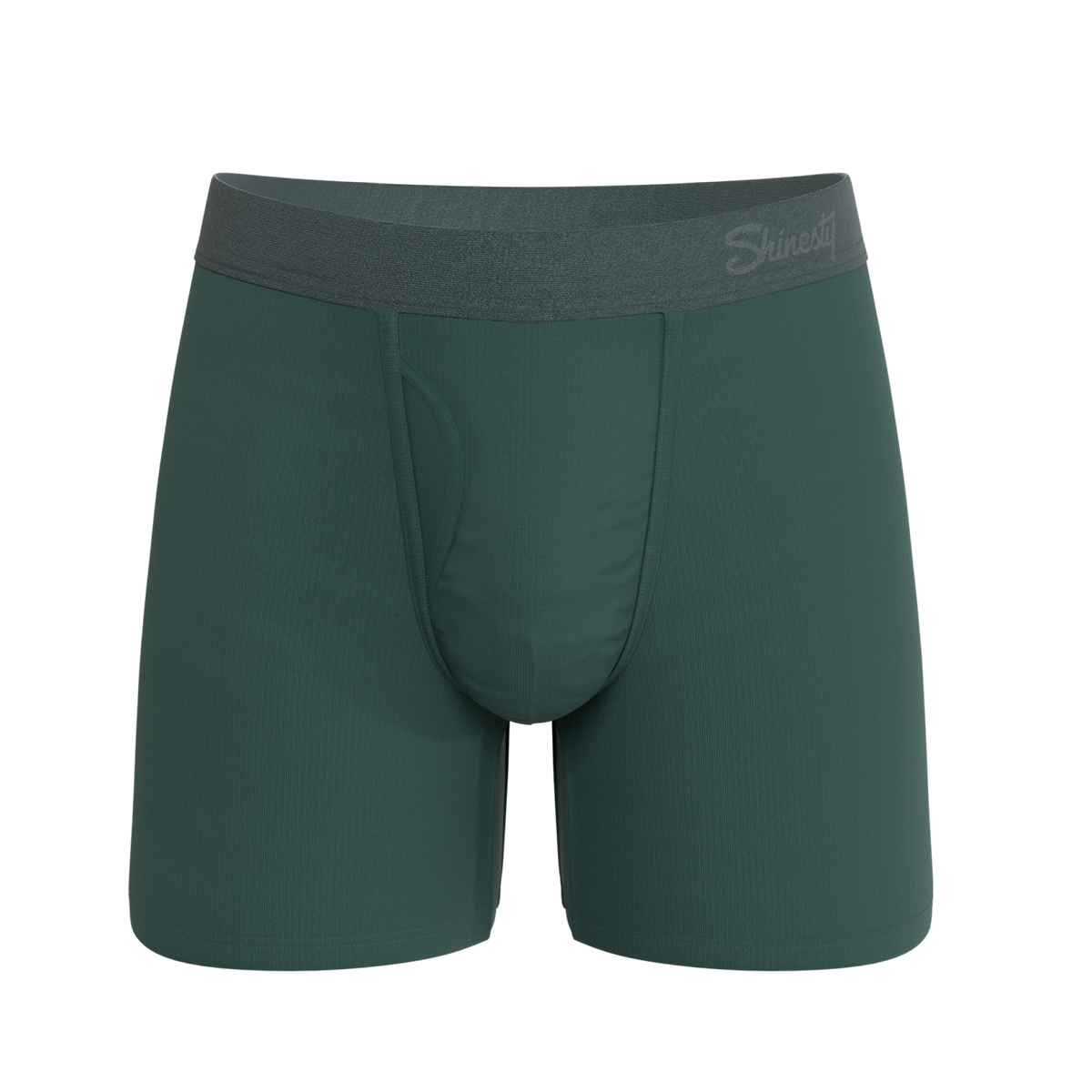 The Alloy | Dark Teal Ball Hammock® Pouch Underwear With Fly - Shinesty