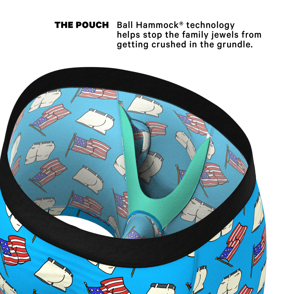 The American Cake | Shinesty x Frankie LaPenna Ball Hammock® Pouch Underwear With Fly - Shinesty
