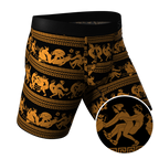 The Ancient Twister | Vase Ball Hammock® Boxer - Long Leg - Shinesty