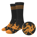 The Ancient Twister | Vase Heel Hammock™ Crew Socks - Shinesty