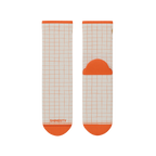 The Aperolaholic | Spritz Heel Hammock™ Quarter Crew Socks - Shinesty