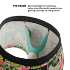 The Area 51 | Retro-Futuristic Alien Ball Hammock® Pouch Trunks Underwear - Shinesty